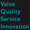 Value. Quality. Service. Innovtion.